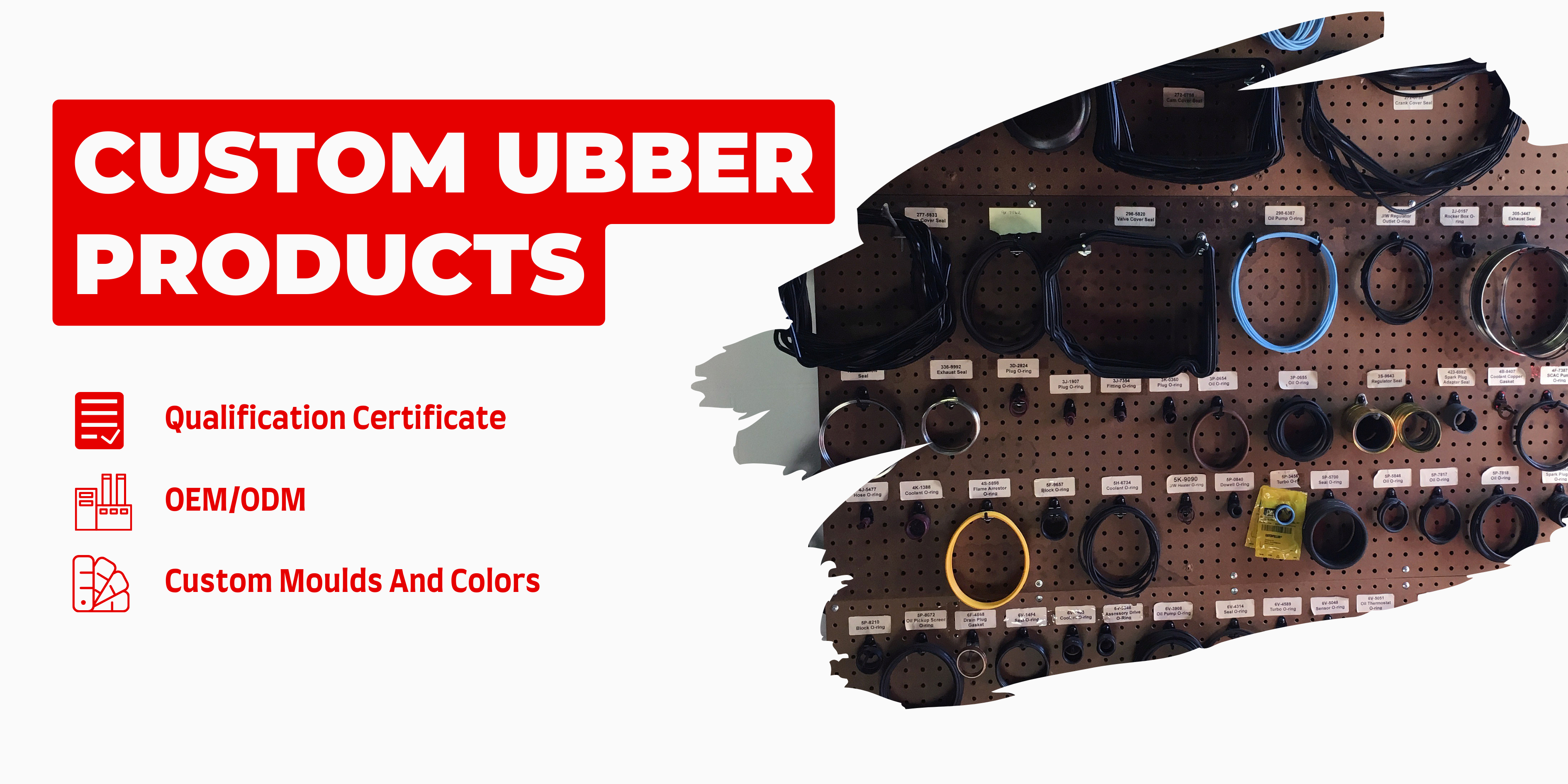 Bright Red White Photocentric Event Promotion Banner