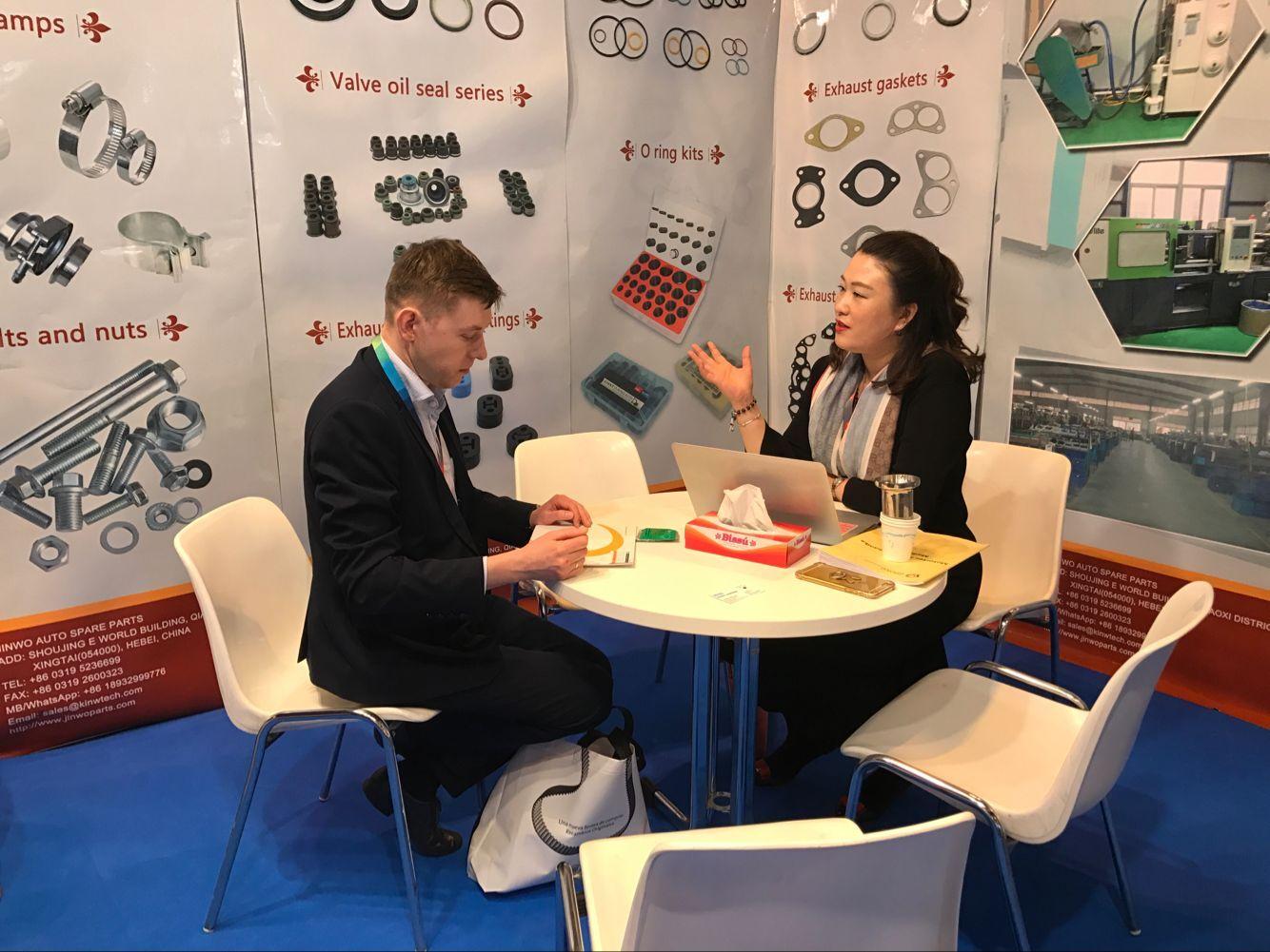 Jinwo attended Automechanika fair in Madrid in Year 2017 Jinwo attended Automechanika fair in Madrid in Year 2017