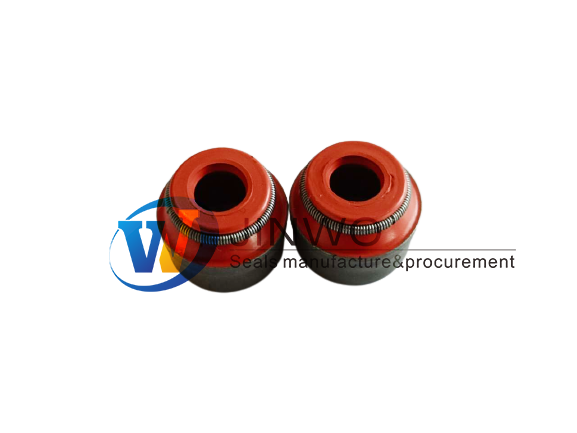 8x Valve Stem Seal, 026-109-675, Steelness FKM,NBR; Audi,Seat,Skoda,VW; JWS-770-003