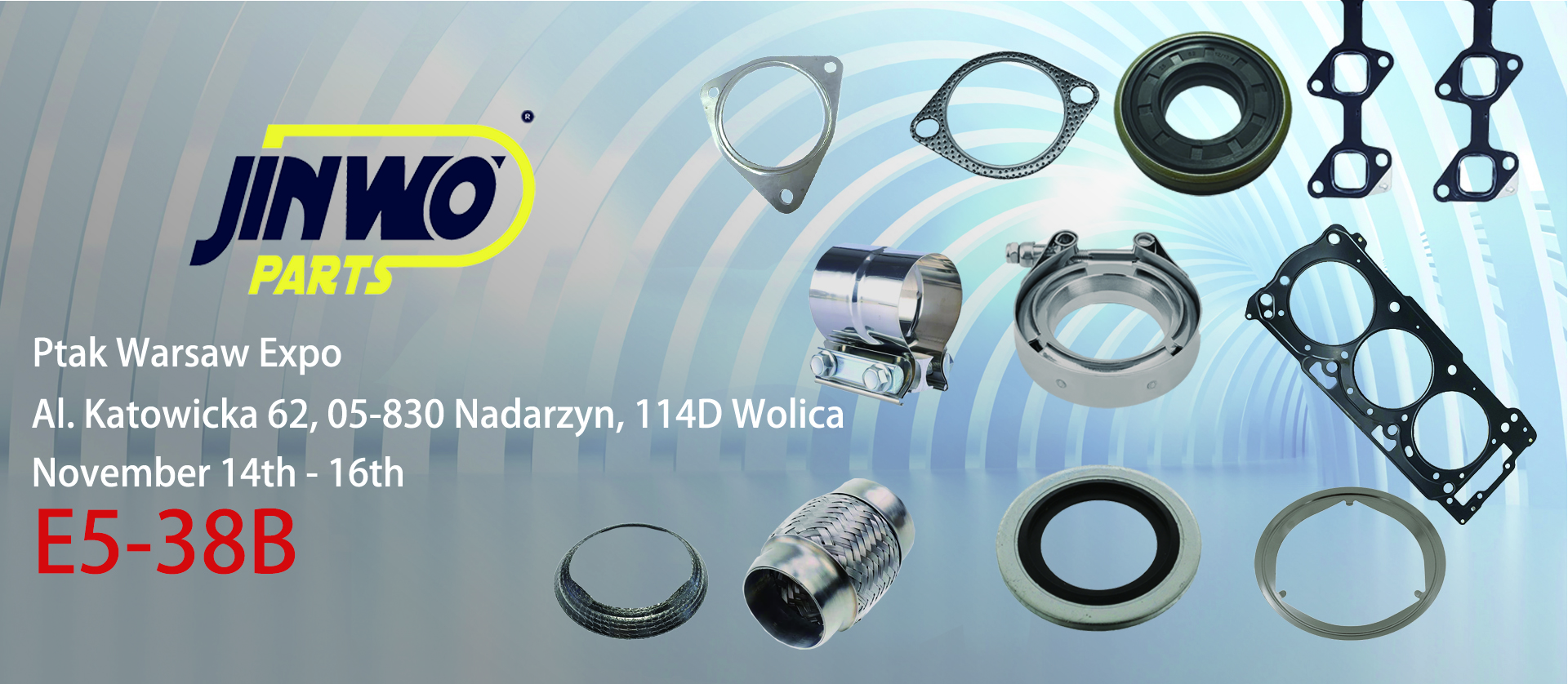 Jinwo To Showcase Premium Auto Parts at Ptak Warsaw Expo
